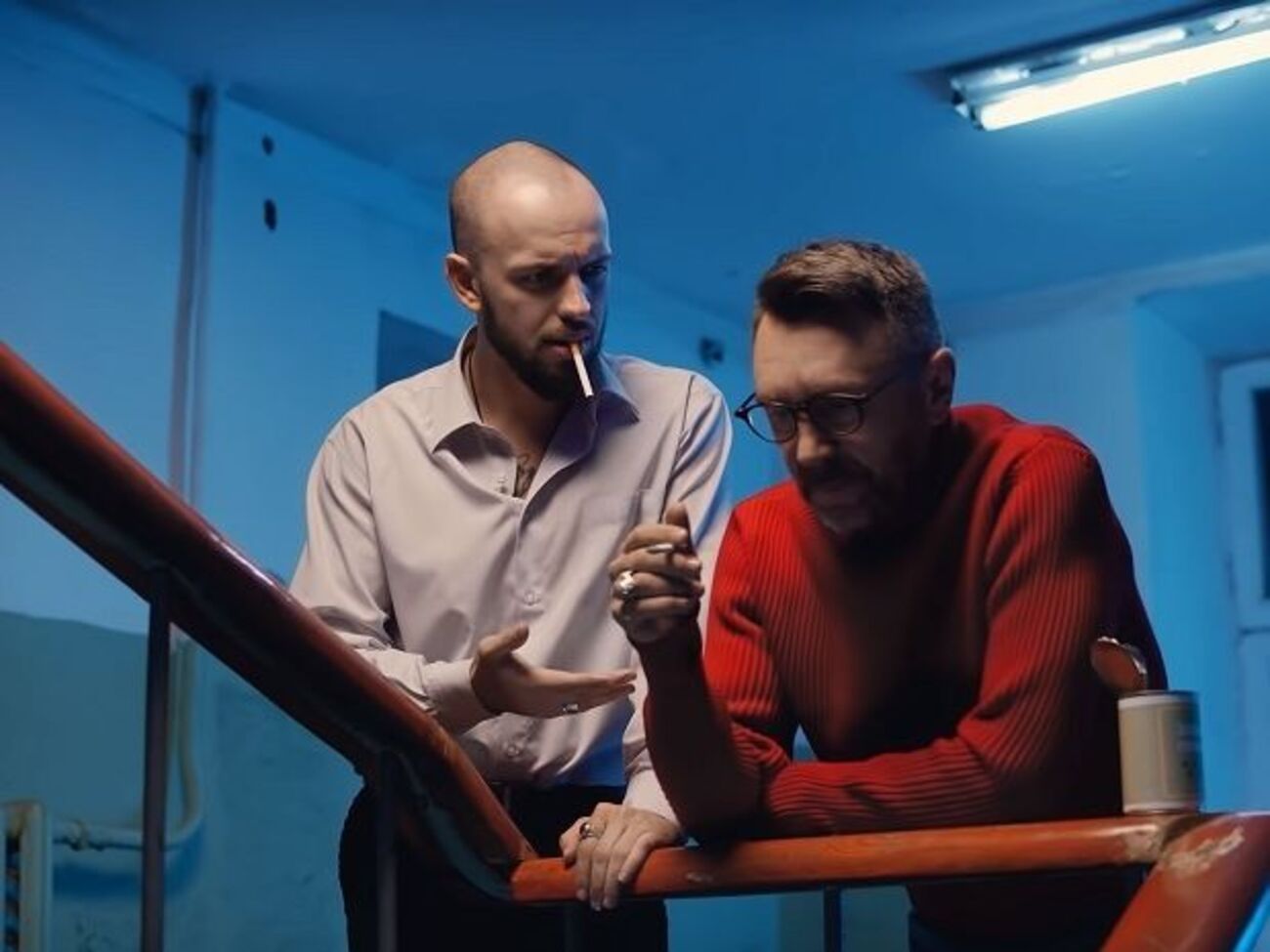 Шнуров исполнил роль психолога