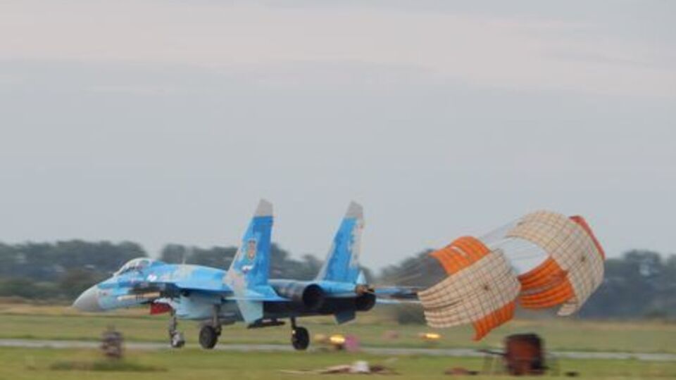 Су-27 потерпел крушение во время первого ознакомительного полета для американского военного