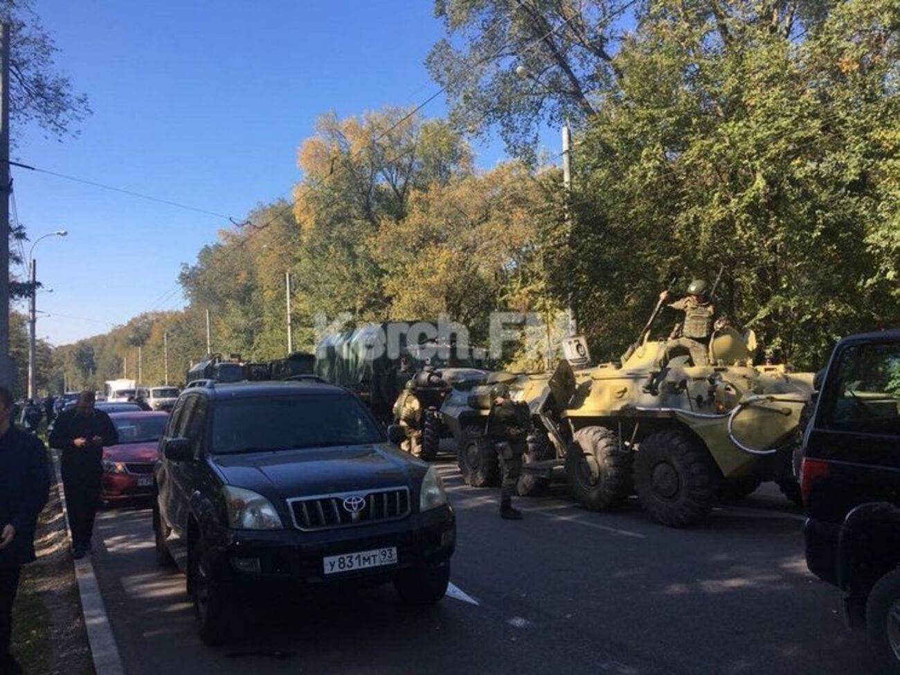Взрыв в здании политехнического колледжа Керчи произошел около 12.00 17 октября