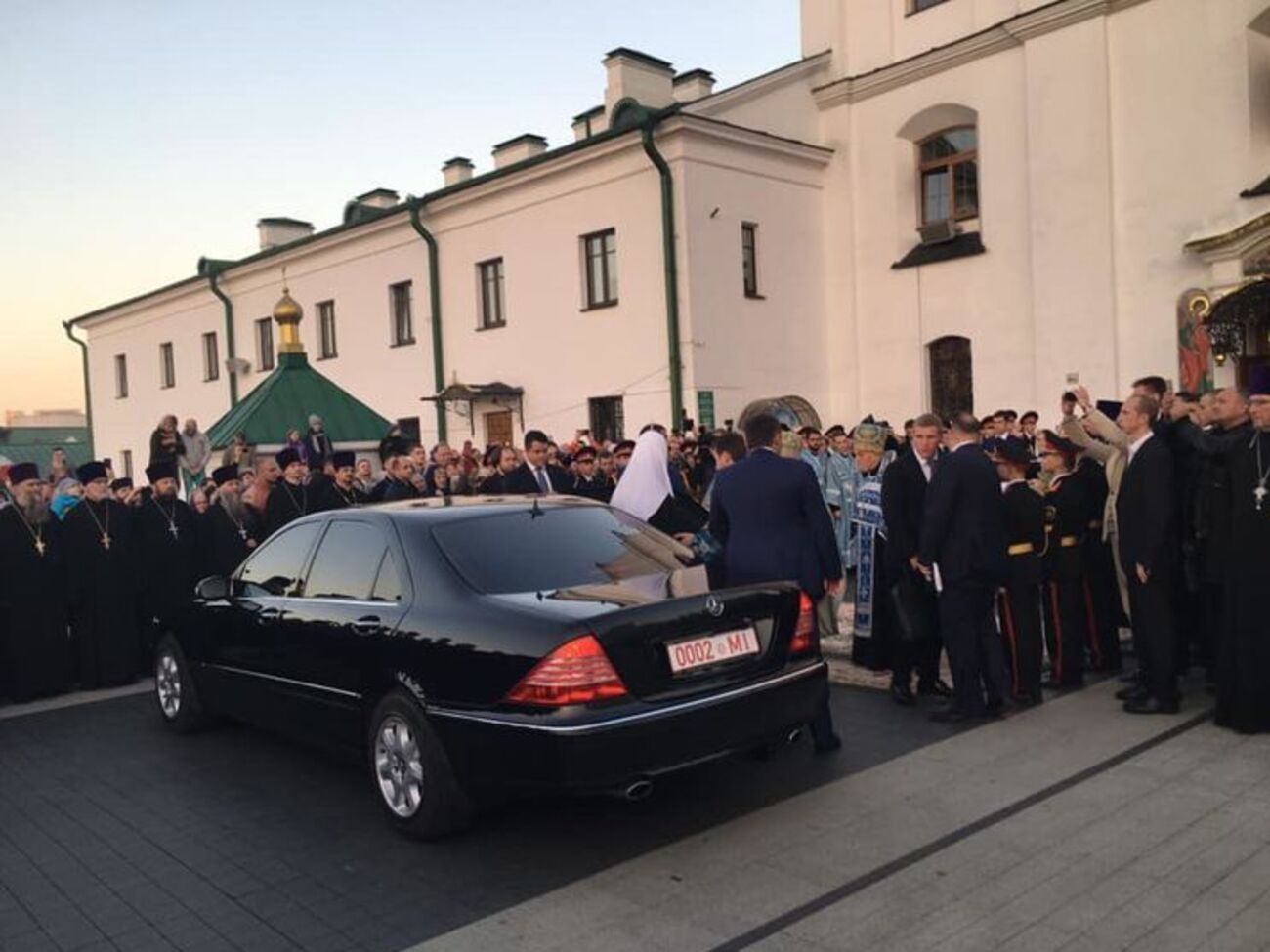 Кирилл приезжал в Беларусь 11 октября