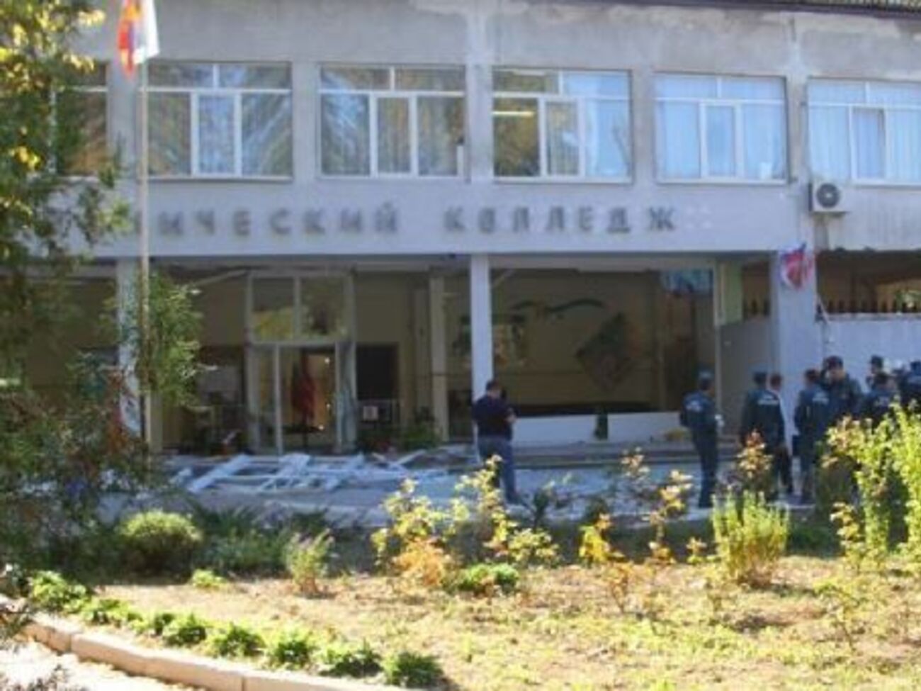 Около 12.00 17 октября в политехническом колледже в оккупированной Керчи сработало неустановленное взрывное устройство