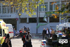 Около 12.00 17 октября в политехническом колледже в оккупированной Керчи сработало неустановленное взрывное устройство