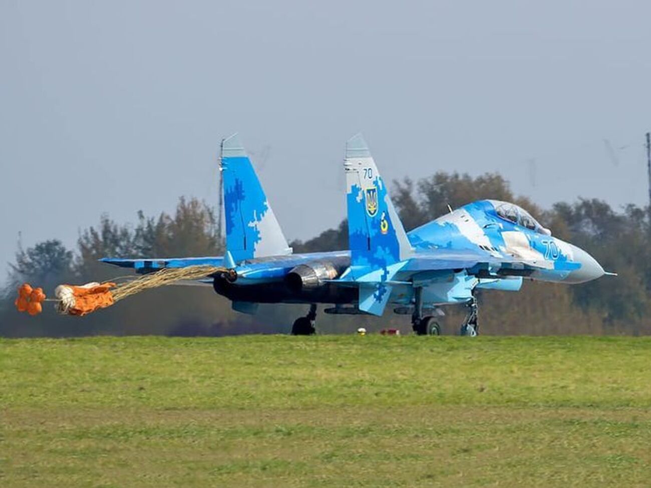 Су-27 упал в Винницкой области 16 октября