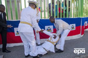 Как минимум один человек пострадал во время церемонии с участием президента Гаити