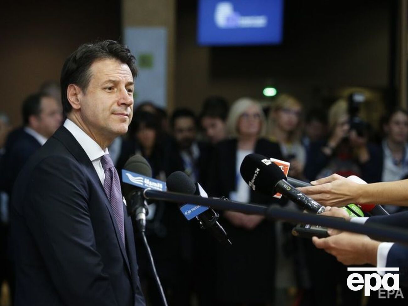 Конте заявил, что&nbsp;санкции против России "не являются окончательным решением"