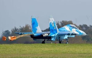 Су-27 упал в Винницкой области 16 октября