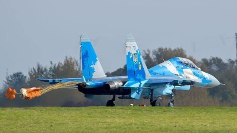 Су-27 упал в Винницкой области 16 октября