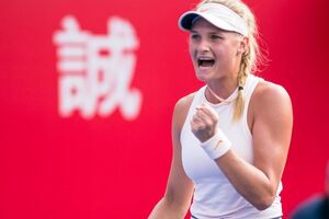 На турнірах WTA Ястремська провела серію з восьми переможних матчів
