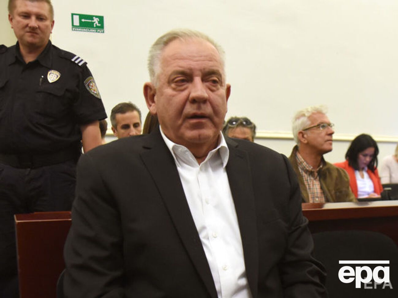 Процесс над Санадером завершился в Загребе