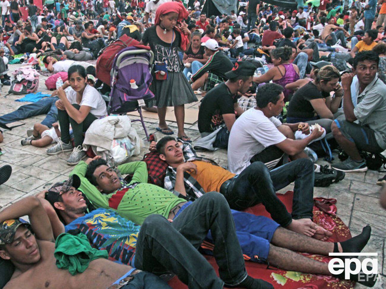 За даними Міжнародної організації з міграції, до Мексики досі прибуває велика кількість людей