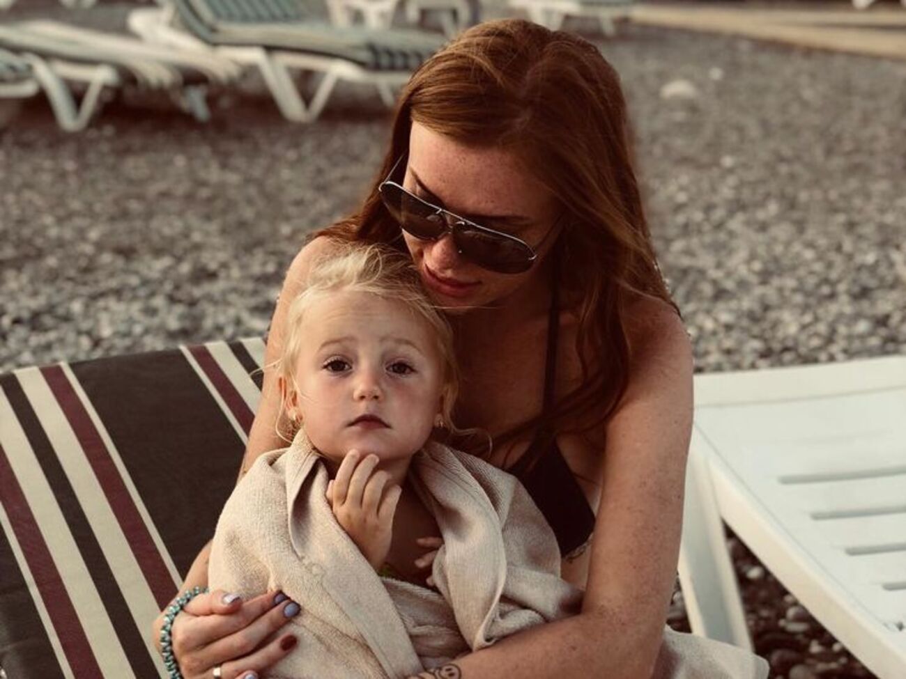 Слава показала, як її донька чепуриться