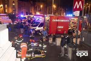 Авария произошла на станции метро "Репубблика"