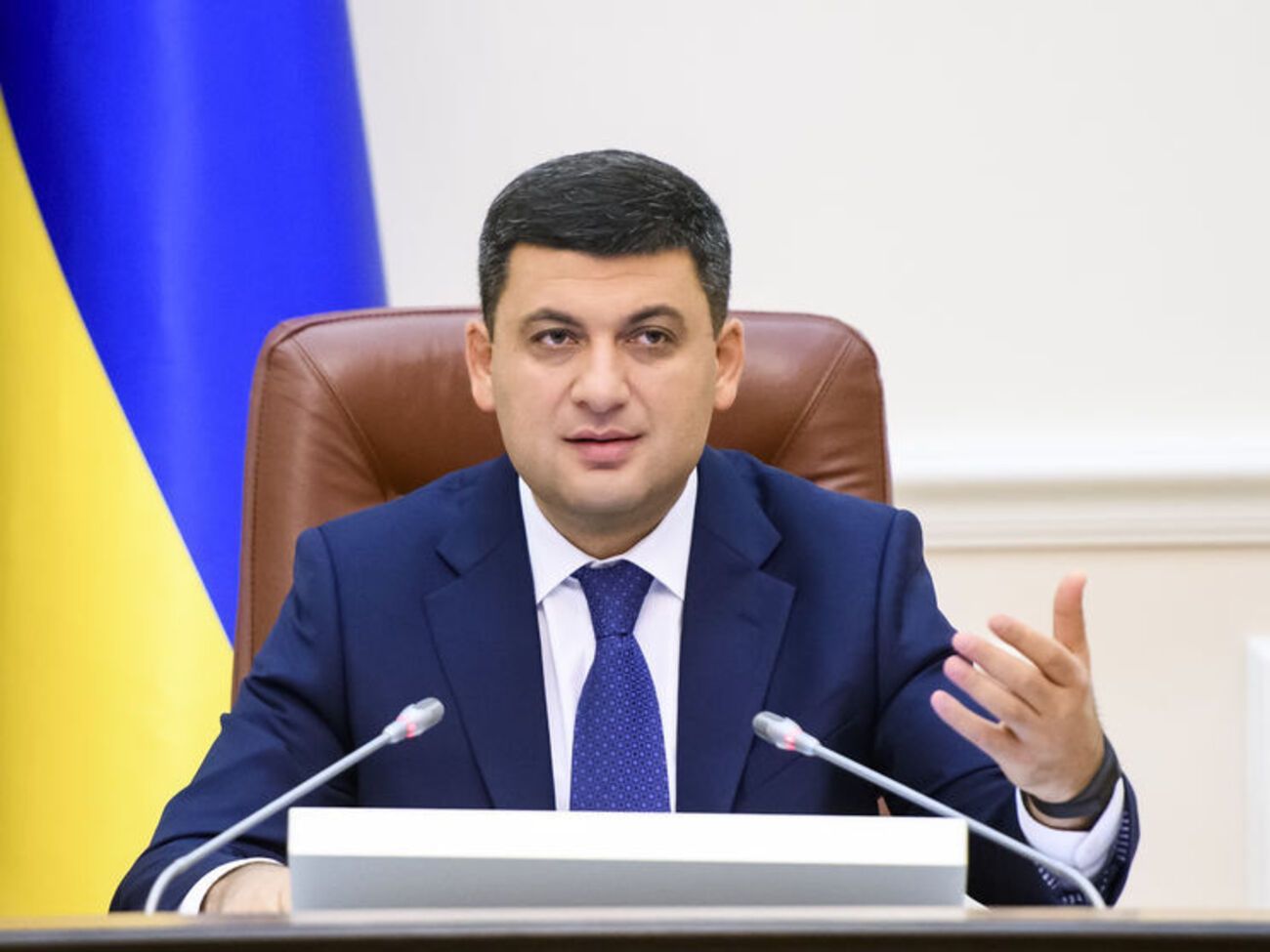 Гройсман: Накопичено достатній рівень газу в підземних газових сховищах