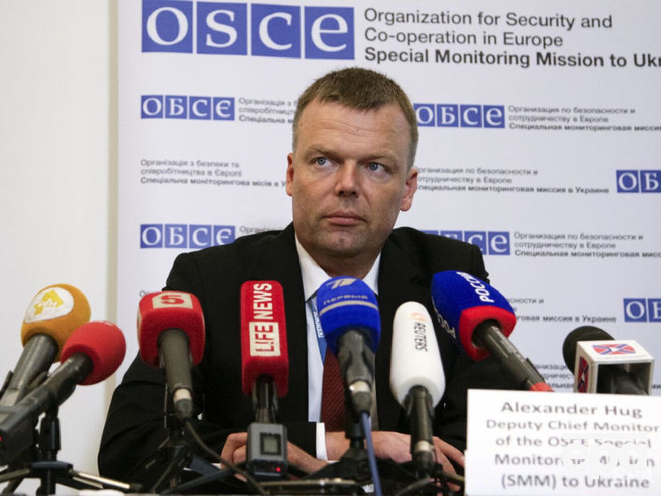 Хуг покидає посаду заступника глави місії ОБСЄ на Донбасі в жовтні