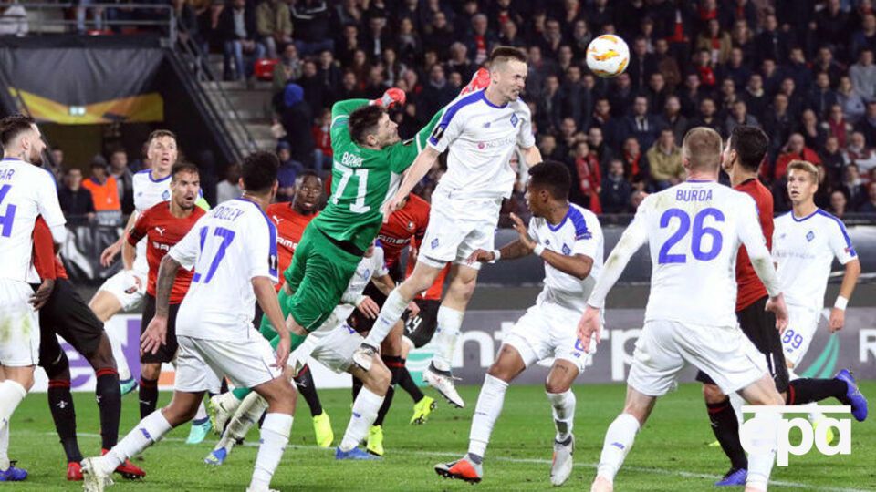 "Динамо" вырвало победу над "Ренном" в концовке встречи