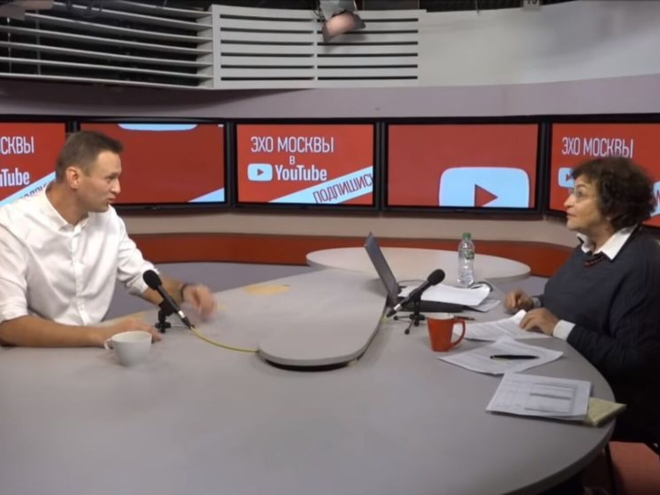 Журнал оштрафовали после радиоэфира его главреда с Навальным