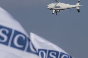 В течение приблизительно 35 минут до потери связи с БПЛА с определенной периодичностью отмечались препятствия в результате глушения