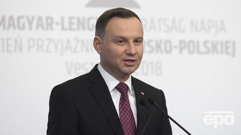 Дуда вважає, що Німеччина має виплатити репарації Польщі