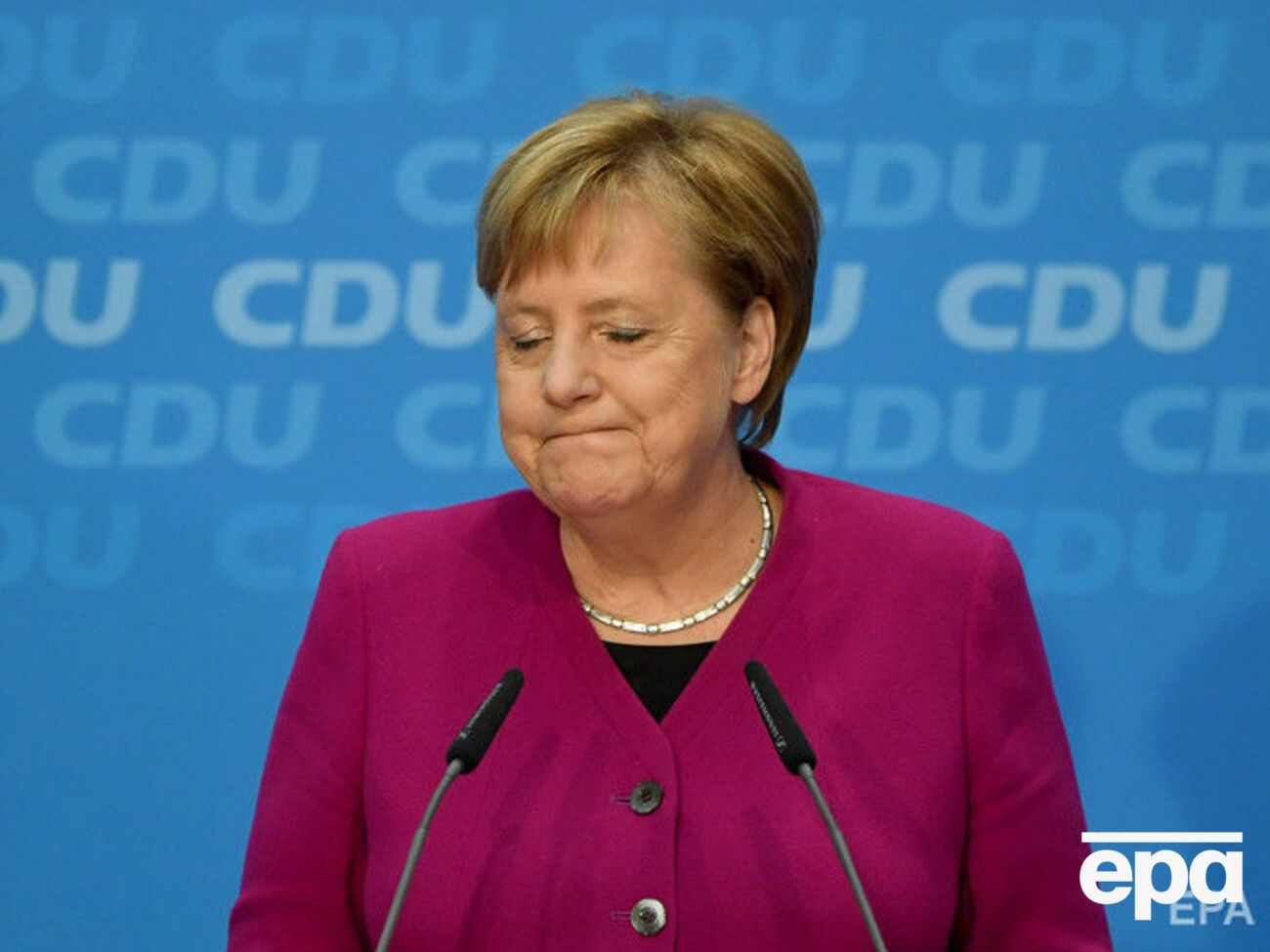 Меркель була головою партії "Християнсько-демократичний союз" із 2000 року