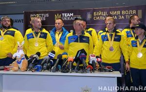 Украинская сборная вернулась в Украину с "Игр непокоренных 2018". Фоторепортаж