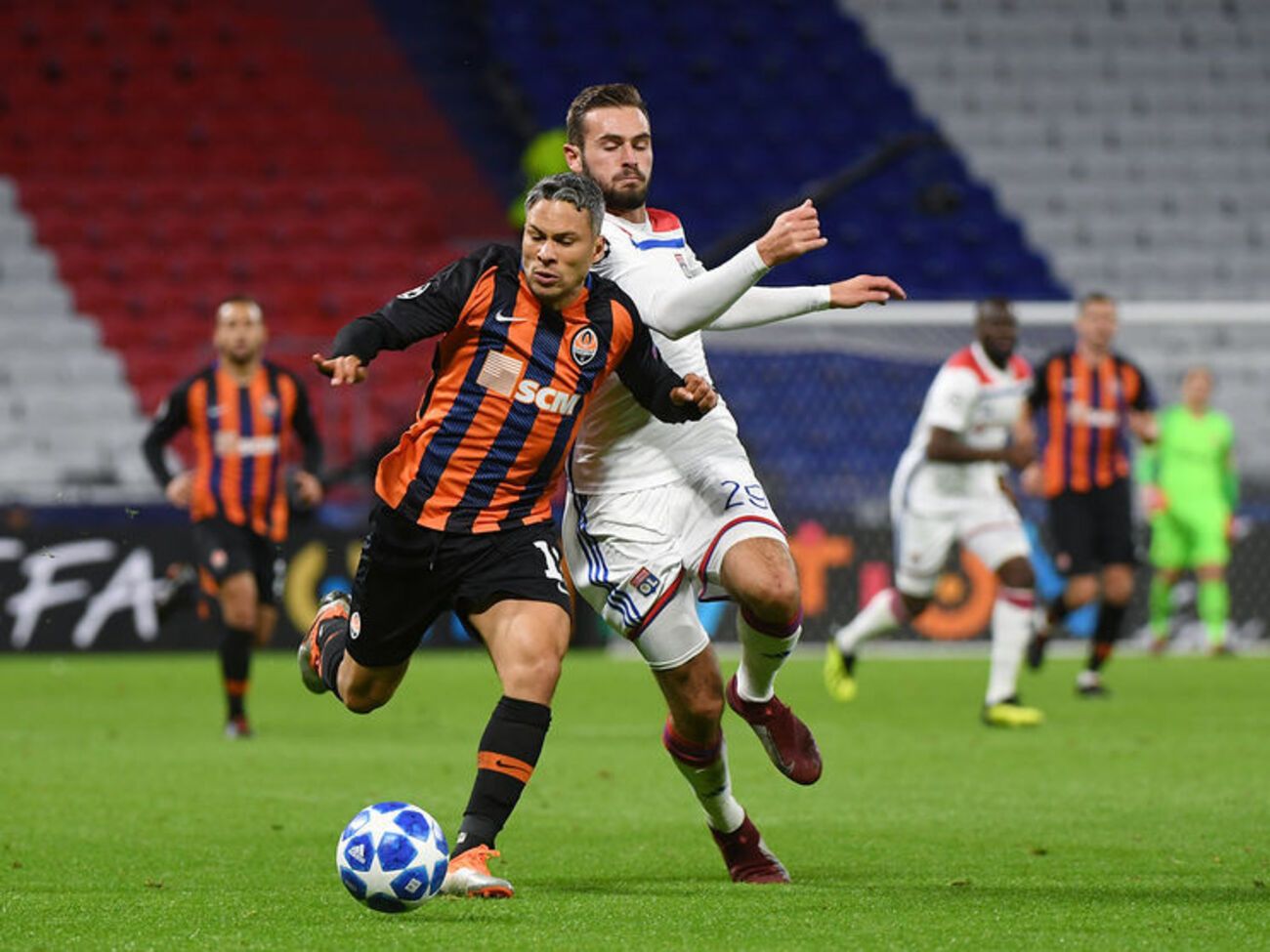 Матч "Ліон" &ndash; "Шахтар" завершився з рахунком 2:2