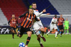 Матч "Ліон" – "Шахтар" завершився з рахунком 2:2