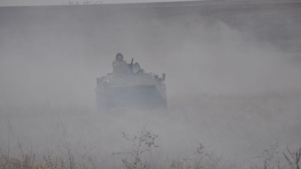Пограничники провели учения на побережье Азовского моря. Фоторепортаж