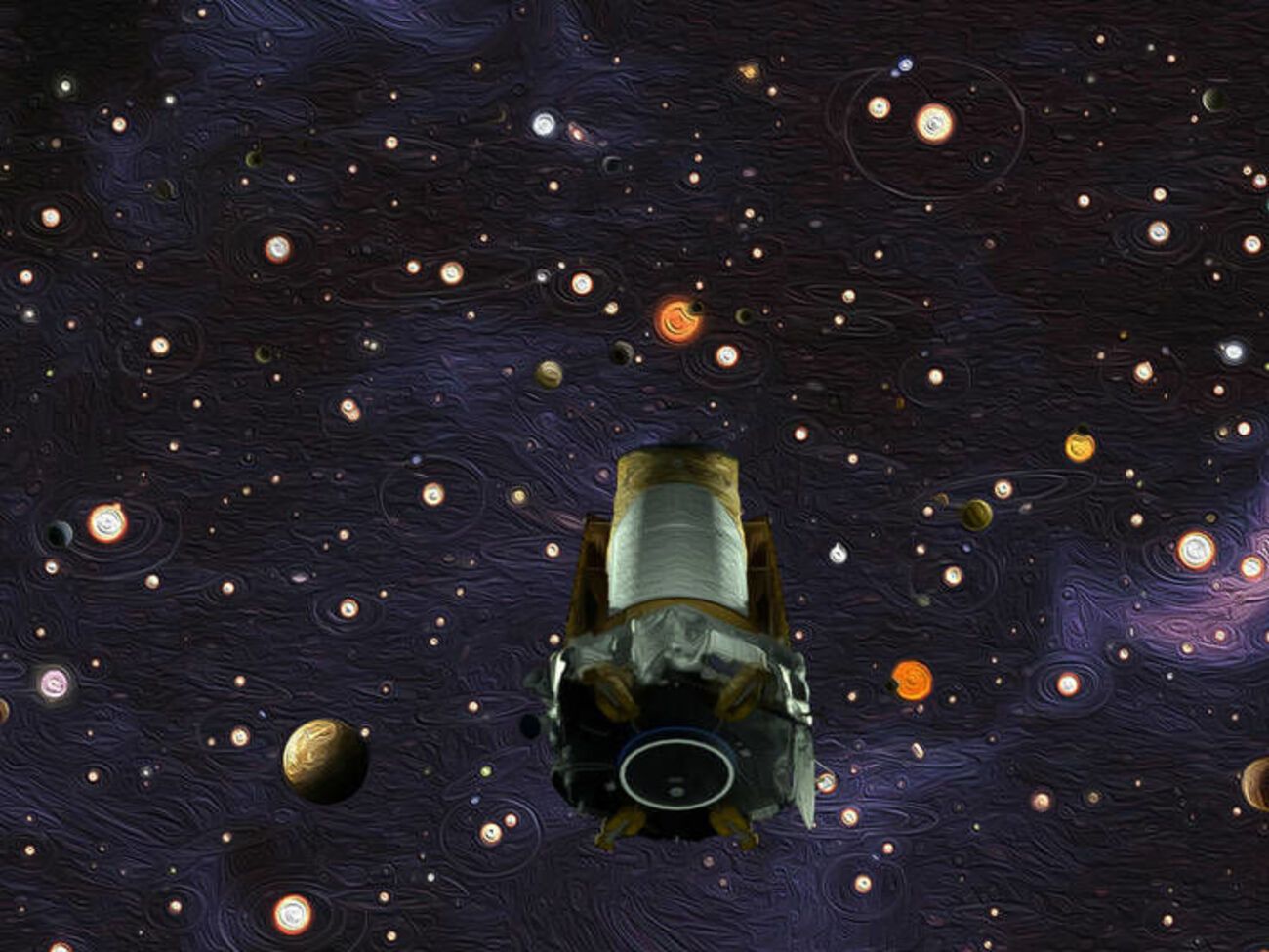 Телескоп Kepler запустили в космос в 2009 году