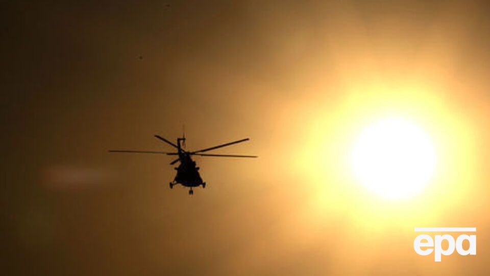 Представник губернатора провінції повідомив, що вертоліт зазнав аварії вранці, незабаром після зльоту