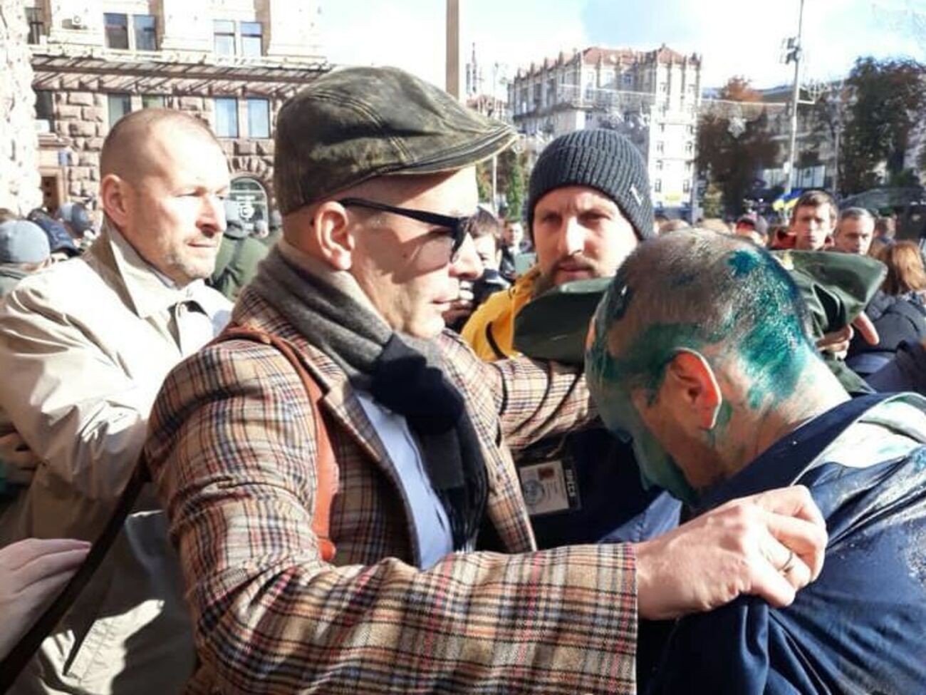 На Гусовского напали в здании Киевсовета 4 октября