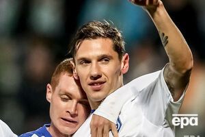 В составе "Динамо" забивали Цыганков (слева) и Гармаш