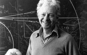 Ледерман в 1988 году, когда ему была присуждена Нобелевская премия