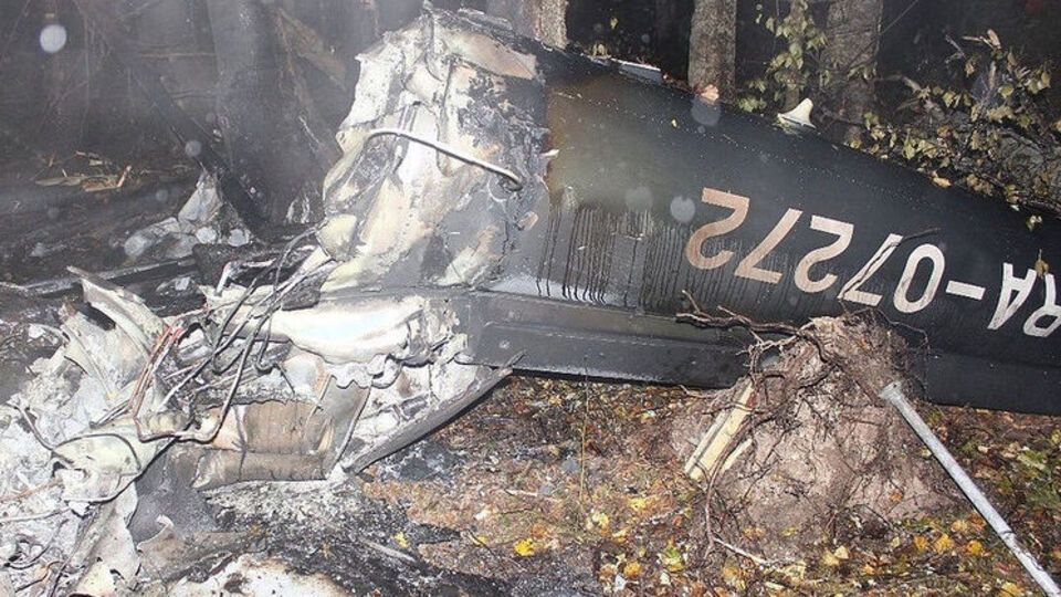 Вертолет упал 3 октября