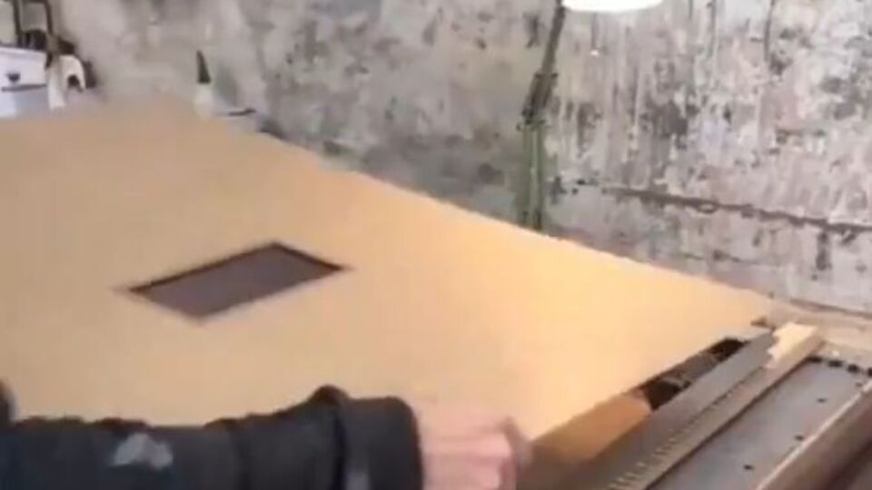 Бенксі опублікував відео підготовки акції на Instagram і одразу видалив його