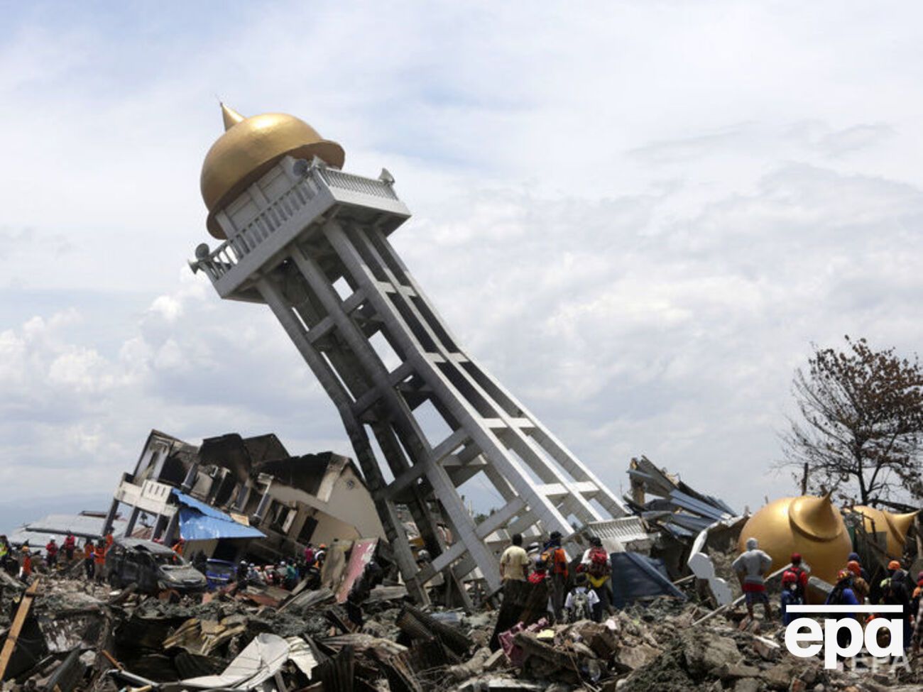 Землетрясение магнитудой 7,5 произошло в Индонезии 28 сентября