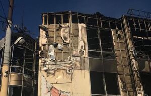 Пожежа в ТЦ, розташованому в центрі міста, сталася 6 жовтня