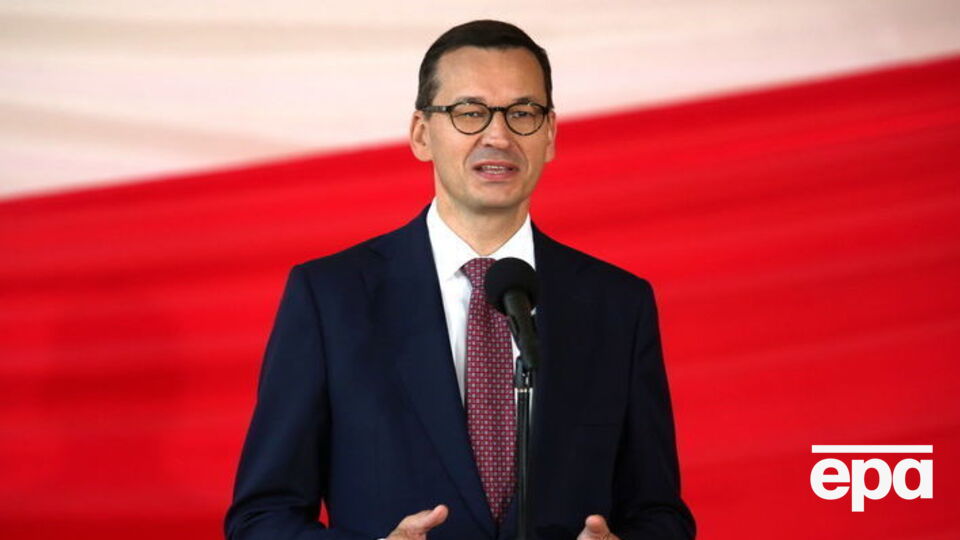 Моравецький виступив за введення санкцій проти "Північного потоку – 2"