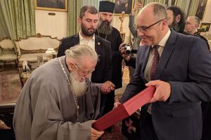 Парубій 5 жовтня зустрівся з католикосом Ілією II