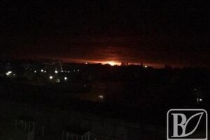 О пожаре и взрывах на складе боеприпасов около Ични Черниговской области стало известно в ночь на 9 октября