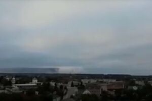 Над зоной пожара закрыто воздушное пространство в радиусе 30 км