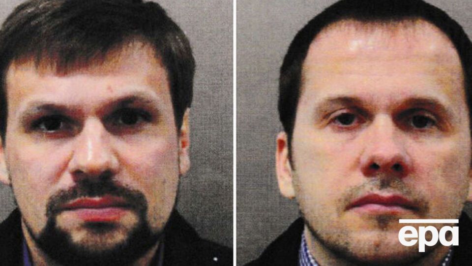По данным Bellingcat и The Insider, настоящие имена подозреваемых в отравлении Сергея Скрипаля – Анатолий Чепига (слева) и Александр Мишкин