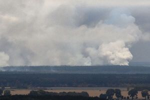Боєприпаси в Чернігівській області почали вибухати в ніч на 9 жовтня