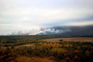 На арсенале в Черниговской области продолжаются взрывы