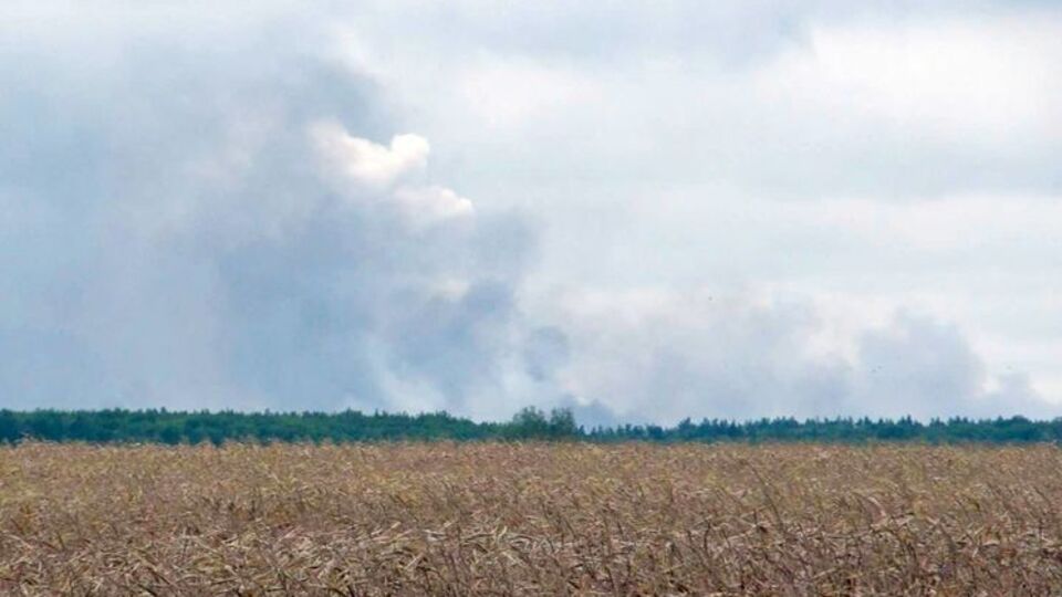 Боєприпаси в Ічні почали вибухати в ніч на 9 жовтня