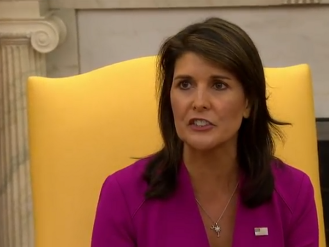 Ніккі Гейлі зустрілася з Дональдом Трампом у Білому домі 9 жовтня