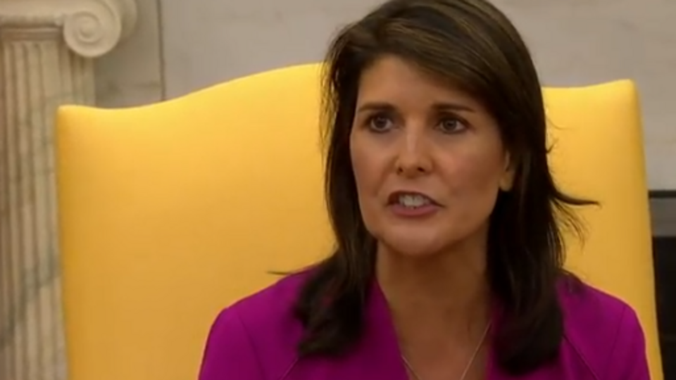 Никки Хейли встретилась с Дональдом Трампом в Белом доме 9 октября