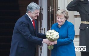 Меркель зустрілася з Порошенком