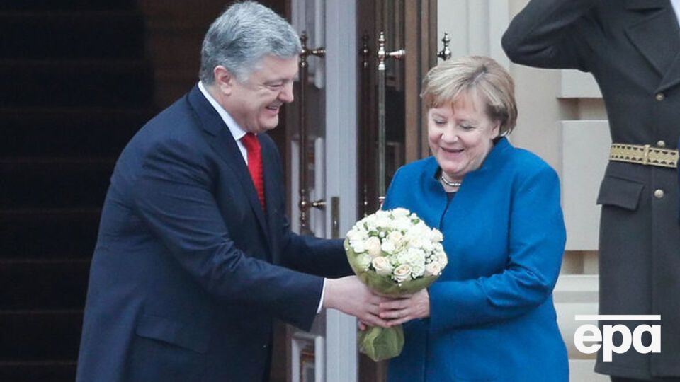 Меркель встретилась с Порошенко