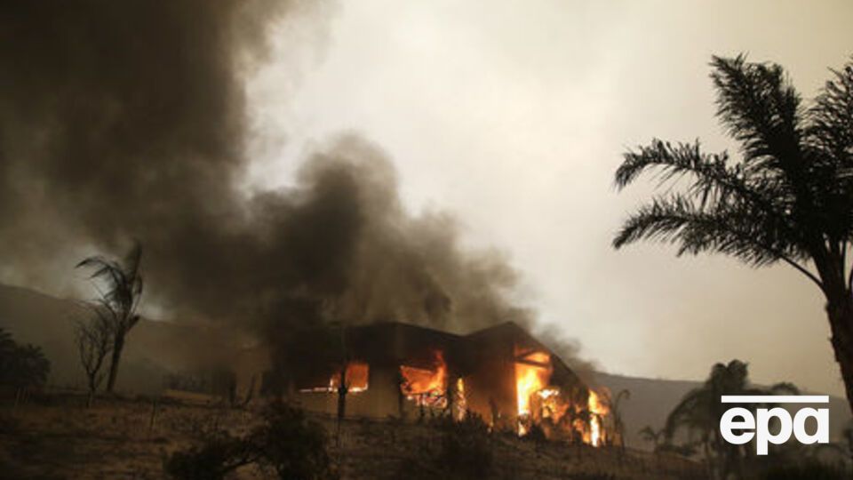 О начале лесных пожаров в Калифорнии стало известно 8 ноября