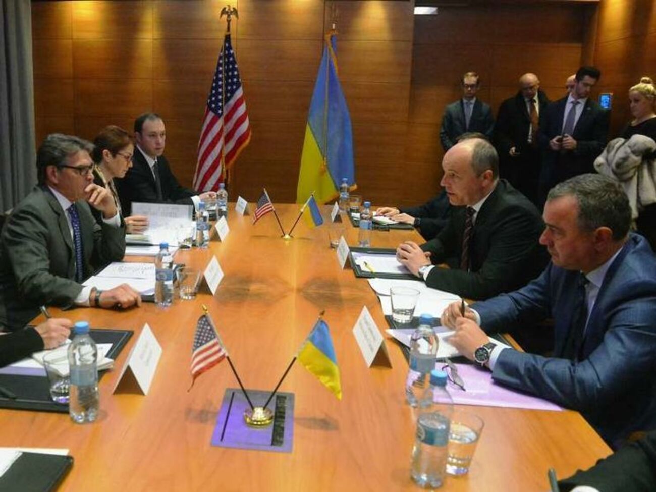 Парубій і Перрі обговорили співпрацю в атомній енергетиці